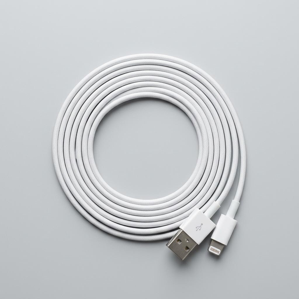 ttec iPhone Lightning Şarj Kablosu 1 m Beyaz