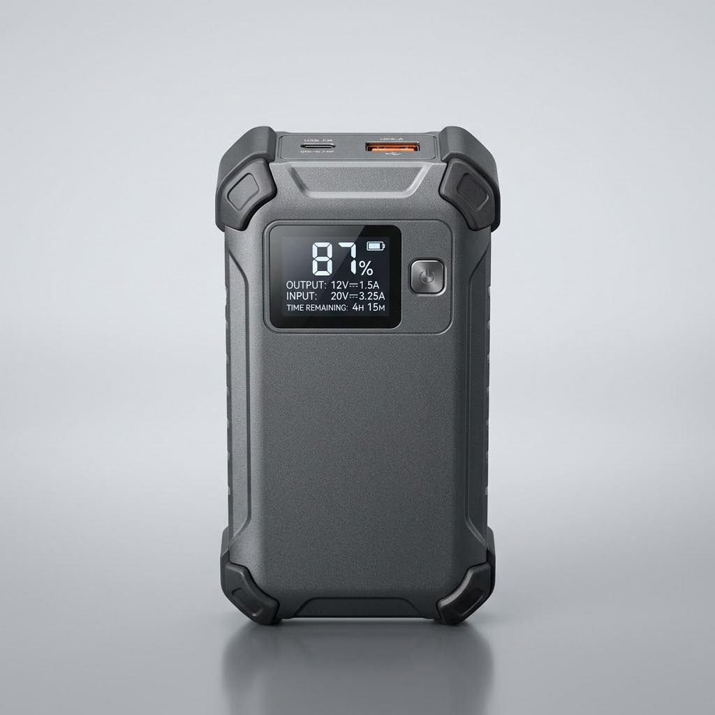 ttec ReCharger Pro LCD 15.000 mAh PD 65W Powerbank